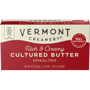 Vermont Creamery Unsalted Cultured Butter