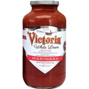 Victoria White Linen Marinara Sauce