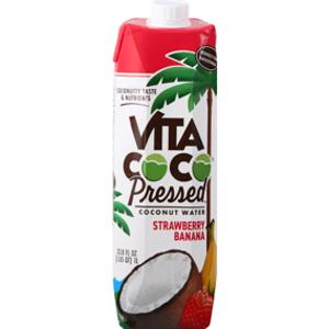 Vita Coco Pressed Strawberry Banana Coconut Water