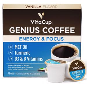 VitaCup Genius Vanilla Coffee Pods