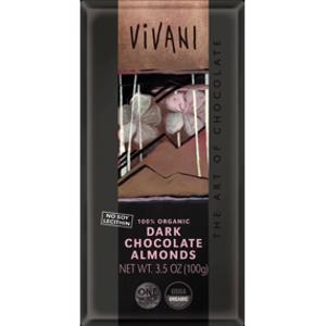 Vivani Organic Dark Chocolate w/ Almonds