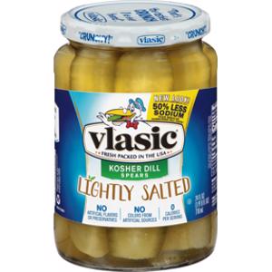Vlasic Lightly Salted Kosher Dill Pickle Spears
