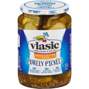 Is Vlasic Purely Pickles Bread Butter Chips Keto Sure Keto The Food Database For Keto