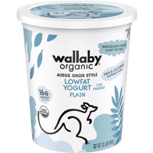 Wallaby Organic Lowfat Greek Yogurt