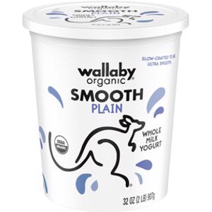 Wallaby Organic Smooth Whole Milk Yogurt