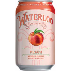 Waterloo Peach Sparkling Water