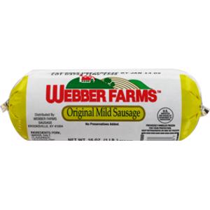 Webber Farms Original Mild Sausage Roll