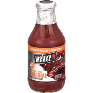 Weber Sweet & Thick Original BBQ Sauce