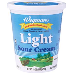 Wegmans Light Sour Cream