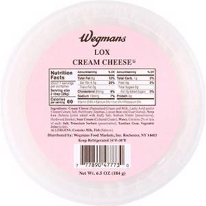 Wegmans Lox Cream Cheese