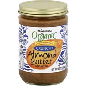 Wegmans Organic Crunchy Almond Butter