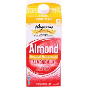 Wegmans Unsweetened Almond Milk