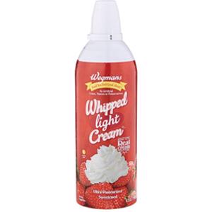 Wegmans Whipped Light Cream