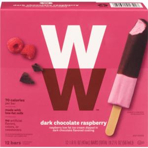 Weight Watchers Dark Chocolate Raspberry Ice Cream Bar