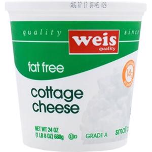 Weis Quality Fat Free Cottage Cheese