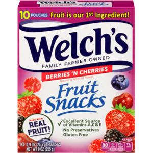 Welch's Berries & Cherries Fruit Snacks