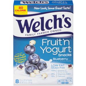 Welch's Fruit & Yogurt Blueberry Snacks