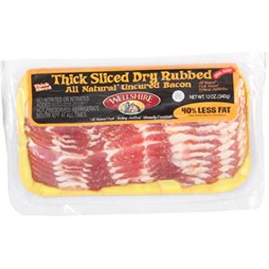 Wellshire Thick Sliced Dry Rubbed Bacon