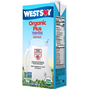 Westsoy Organic Plus Vanilla Soymilk