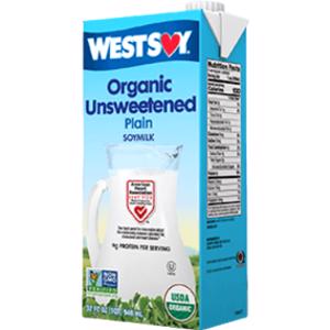 Westsoy Organic Unsweetened Soymilk