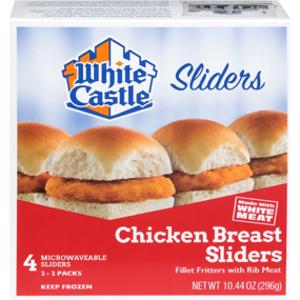 White Castle Chicken Breast Sliders