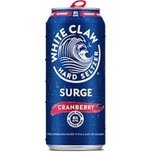 White Claw Cranberry Hard Seltzer Surge