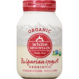 White Mountain Organic Whole Milk Bulgarian Yogurt