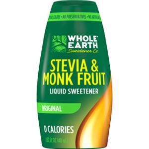 Whole Earth Stevia & Monk Fruit Liquid Sweetener