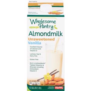 Wholesome Pantry Unsweetened Vanilla Almond Milk