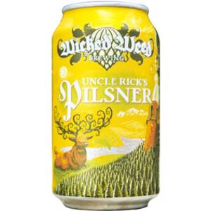 Wicked Weed Uncle Rick's Pilsner