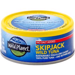 Wild Planet Skipjack Wild Tuna No Salt Added