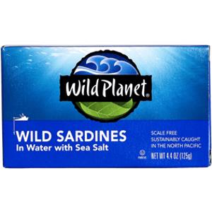Wild Planet Wild Sardines In Water w/ Sea Salt