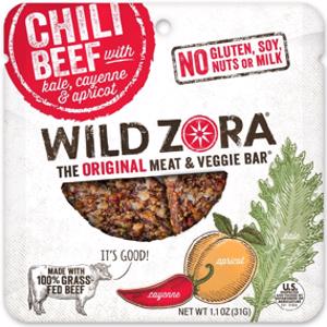 Wild Zora Chili Beef & Veggie Bar