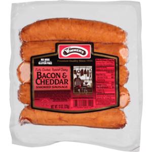Wimmer's Bacon & Cheddar Smoked Sausage