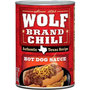 Wolf Chili Hot Dog Sauce