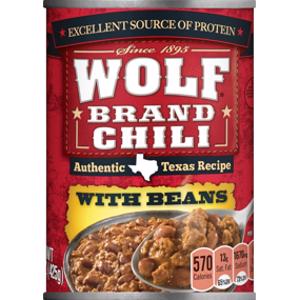 Wolf Chili w/ Beans
