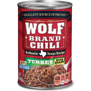 Wolf Turkey Chili w/ Beans