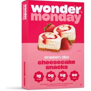Wonder Monday Strawberry Bliss Cheesecake