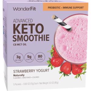 WonderFit Strawberry Yogurt Keto Smoothie