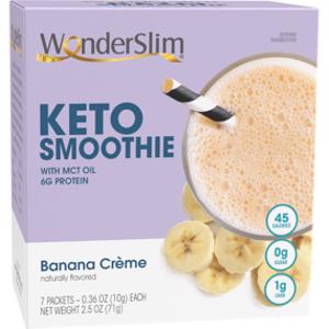 WonderSlim Banana Creme Keto Smoothie