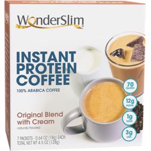 WonderSlim Original Blend w/ Cream Instant Protein Coffee