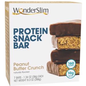 WonderSlim Peanut Butter Crunch Protein Snack Bar