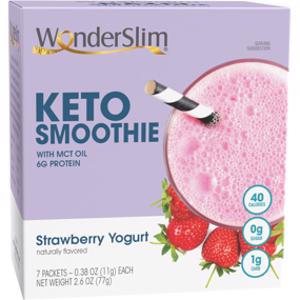 WonderSlim Strawberry Yogurt Keto Smoothie