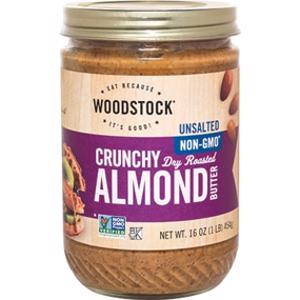 Woodstock Crunchy Dry Roasted Almond Butter