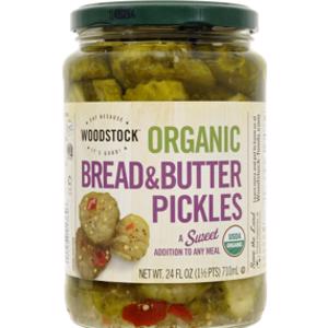 Woodstock Organic Bread & Butter Pickles