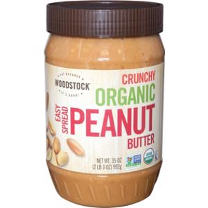Woodstock Organic Crunchy Easy Spread Peanut Butter