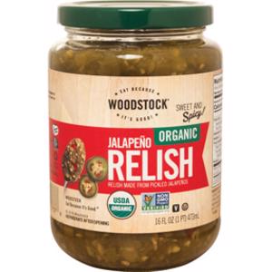 Woodstock Organic Jalapeño Relish