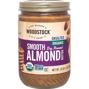 Woodstock Organic Smooth Dry Roasted Almond Butter