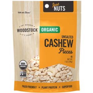 Woodstock Organic Unsalted Cashew Pieces