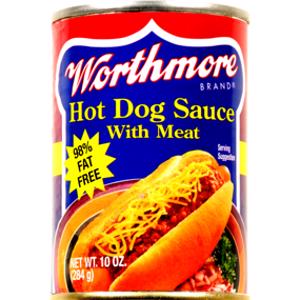 Worthmore Hot Dog Sauce w/ Meat